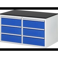 Schubladenschrank LL3.0.0, B1145xT650xH640mm, M-Top-22mm,...
