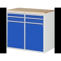 Schubladenschrank LL7.12.12, B1145xT650xH1035mm, B-Top-25mm,