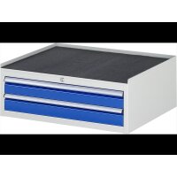 Schubladenschrank XL1.3, B770xT650xH285mm, MT-Top-25mm,...