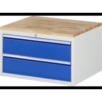 Schubladenschrank XL2.0, B770xT650xH465mm, B-Top-25mm, 2xSch