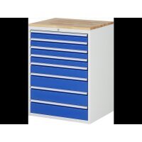 Schubladenschrank XL7.8, B770xT650xH1035mm, B-Top-25mm,...