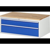 Schubladenschrank XXL2.11, B1145xT650xH465mm, B-Top-25mm, 2x