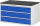 Schubladenschrank XXL3.0, B1145xT650xH640mm, M-Top-22mm, 3xSchublade-TA