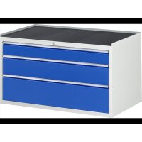 Schubladenschrank XXL3.16, B1145xT650xH645mm, MT-Top-25mm, 3