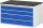 Schubladenschrank XXL3.6, B1145xT650xH640mm, M-Top-22mm, 4xSchublade-TA