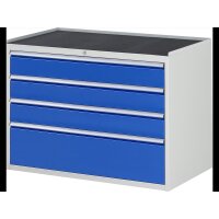 Schubladenschrank XXL5.3, B1145xT650xH825mm, MT-Top-25mm,...