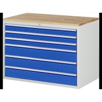 Schubladenschrank XXL5.9, B1145xT650xH825mm, B-Top-25mm, 6xS