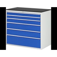 Schubladenschrank XXL7.7, B1145xT650xH1030mm, M-Top-22mm,...