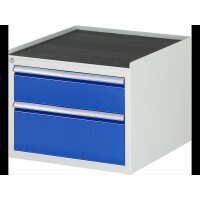 Schubladenschrank L2.11, B580xT650xH465mm, MT-Top-25mm,...