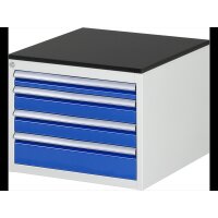 Schubladenschrank L2.7, B580xT650xH460mm, M-Top-22mm,...
