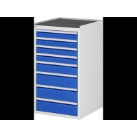 Schubladenschrank L7.8, B580xT650xH1035mm, MT-Top-25mm,...