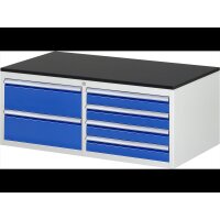 Schubladenschrank LL2.0.7, B1145xT650xH460mm, M-Top-22mm,...