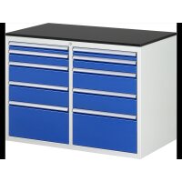 Schubladenschrank LL5.2.2, B1145xT650xH820mm, M-Top-22mm,...