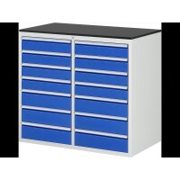 Schubladenschrank LL7.10.10, B1145xT650xH1030mm,...