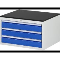 Schubladenschrank XL2.3, B770xT650xH460mm, M-Top-22mm,...