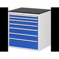 Schubladenschrank XL5.0, B770xT650xH820mm, M-Top-22mm,...