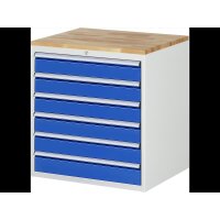Schubladenschrank XL5.16, B770xT650xH825mm, B-Top-25mm,...