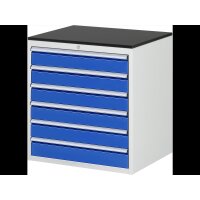 Schubladenschrank XL5.16, B770xT650xH820mm, M-Top-22mm,...