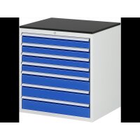 Schubladenschrank XL5.17, B770xT650xH820mm, M-Top-22mm,...