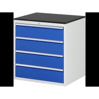 Schubladenschrank XL5.1, B770xT650xH820mm, M-Top-22mm, 4xSch