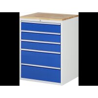 Schubladenschrank XL7.4, B770xT650xH1035mm, B-Top-25mm,...