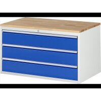 Schubladenschrank XXL3.0, B1145xT650xH645mm, B-Top-25mm, 3xS