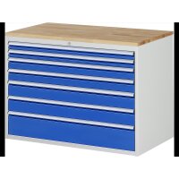 Schubladenschrank XXL5.0, B1145xT650xH825mm, B-Top-25mm,...