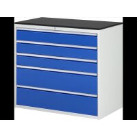 Schubladenschrank XXL7.4, B1145xT650xH1030mm, M-Top-22mm, 5x