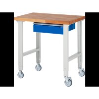 Fahrbare Werkbank (h&ouml;henverstellbar) 7001A1,...