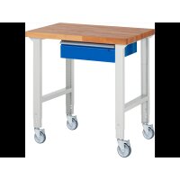 Fahrbare Werkbank (h&ouml;henverstellbar) 7001A1,...