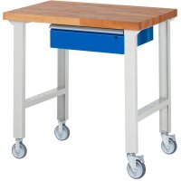 Fahrbare Werkbank 7001A1, B1000xT700xH1000mm | 2BR-2LR