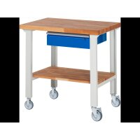 Fahrbare Werkbank 7001A7, B1000xT700xH1000mm | 2BR-2LR