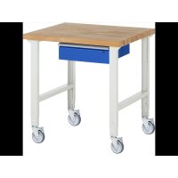 Fahrbare Werkbank (h&ouml;henverstellbar) 7001A1,...