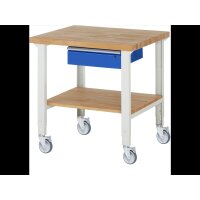Fahrbare Werkbank (h&ouml;henverstellbar) 7001A7,...