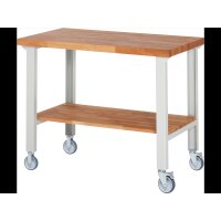 Fahrbare Werkbank 7000-7, B1250xT700xH1000mm | 2BR-2LR