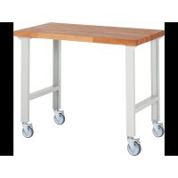Fahrbare Werkbank 7000-1, B1250xT700xH1000mm | 4LR