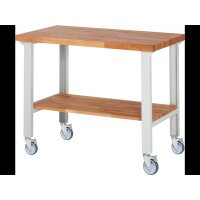 Fahrbare Werkbank 7000-7, B1250xT700xH1000mm | 4LR