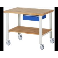 Fahrbare Werkbank 7001A7, B1250xT900xH1000mm | 4LR