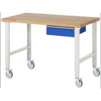 Fahrbare Werkbank (h&ouml;henverstellbar) 7001A1,...