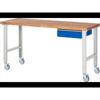 Fahrbare Werkbank (h&ouml;henverstellbar) 7001A1,...