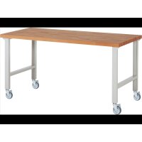 Fahrbare Werkbank 7000-1, B2000xT900xH1000mm | 4LR