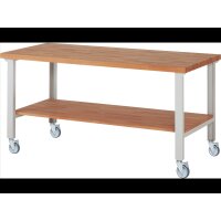 Fahrbare Werkbank 7000-7, B2000xT900xH1000mm | 4LR