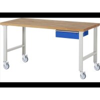 Fahrbare Werkbank 7001A1, B2000xT900xH1000mm | 4LR 1