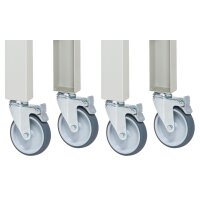 Fahrbare Werkbank 7002A7, B2000xT900xH1000mm | 4LR 3