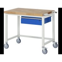 Fahrbare Werkbank 8001, B1000xT700xH880mm, 1xSchublade-TA
