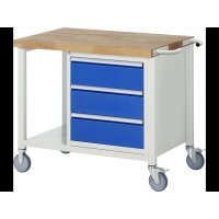 Fahrbare Werkbank 8157, B1000xT700xH880-1080mm,...