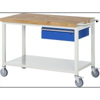 Fahrbare Werkbank 8001, B1250xT700xH880- gallery