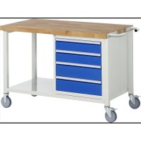 Fahrbare Werkbank 8162, B1250xT700xH880- gallery