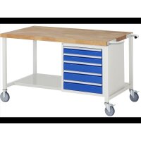 Fahrbare Werkbank 8171, B1500xT900xH880- gallery