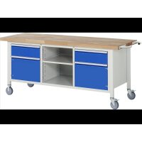 Fahrbare Werkbank 8561, B2000xT700xH880mm,...